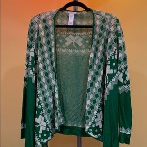 Irish cardigan